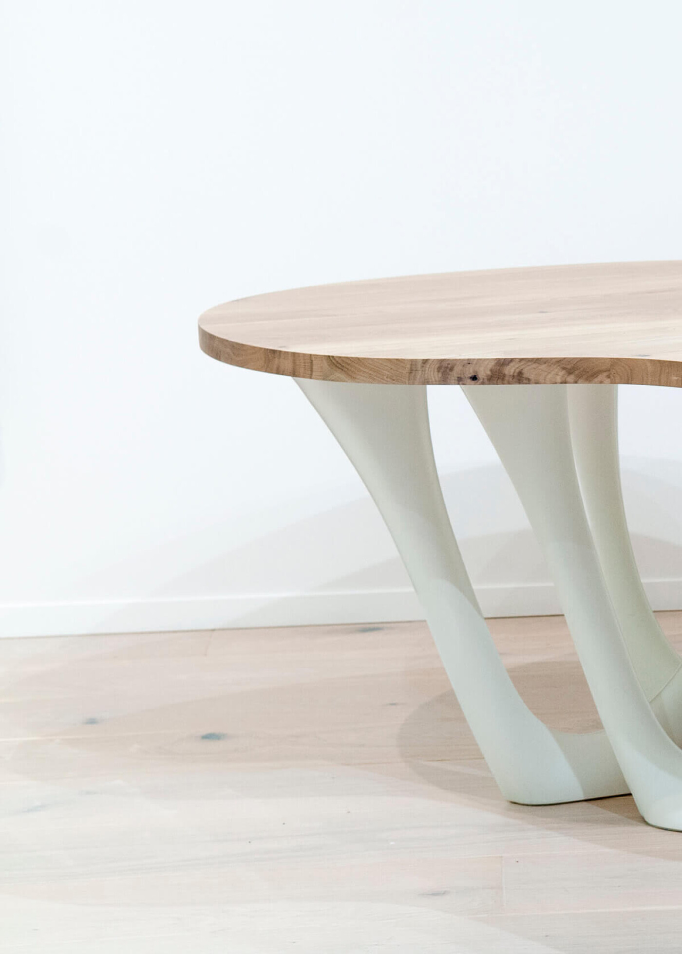 G-Side Table White Oak White Matt 9010