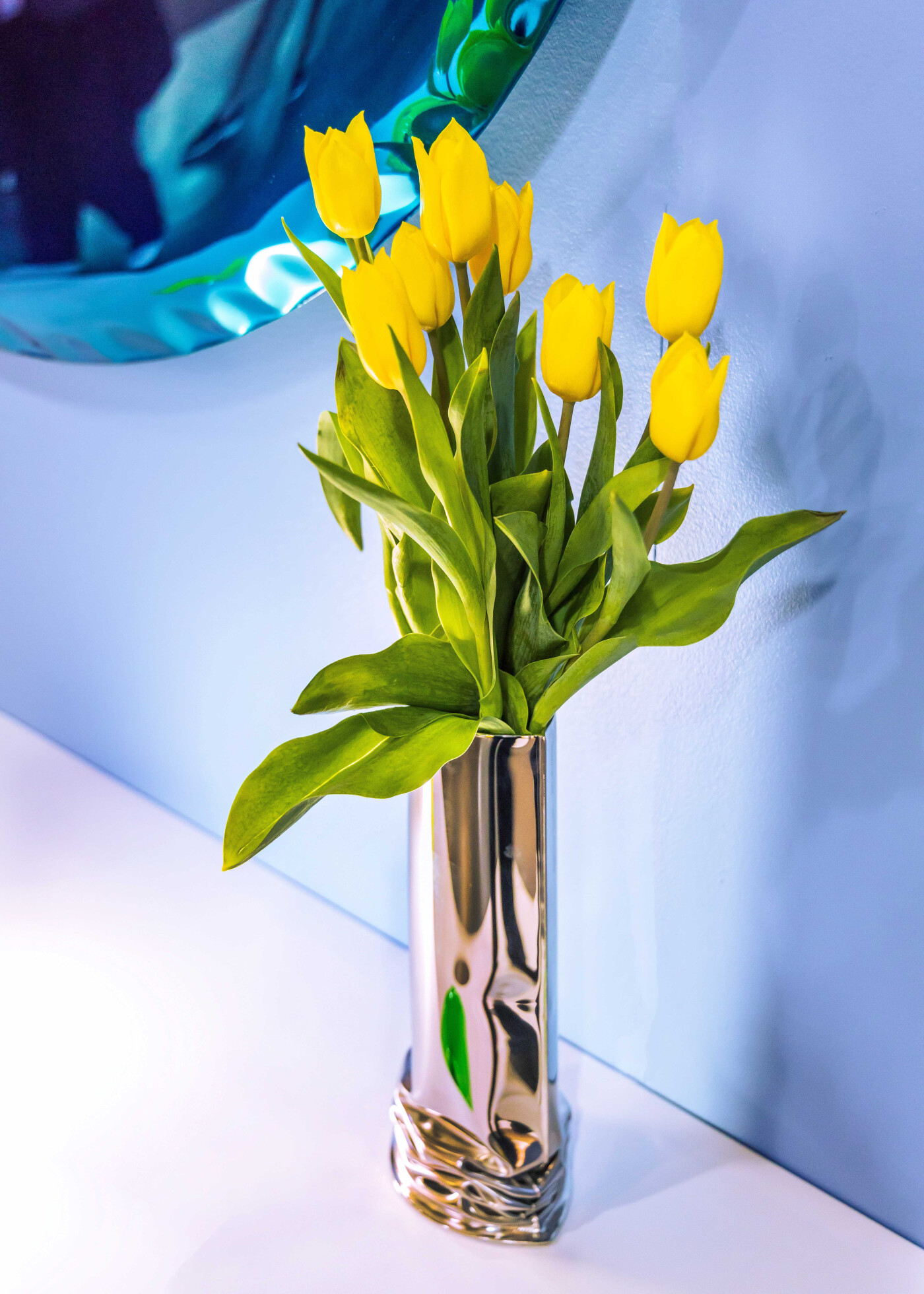 crash vase inox by zieta studio