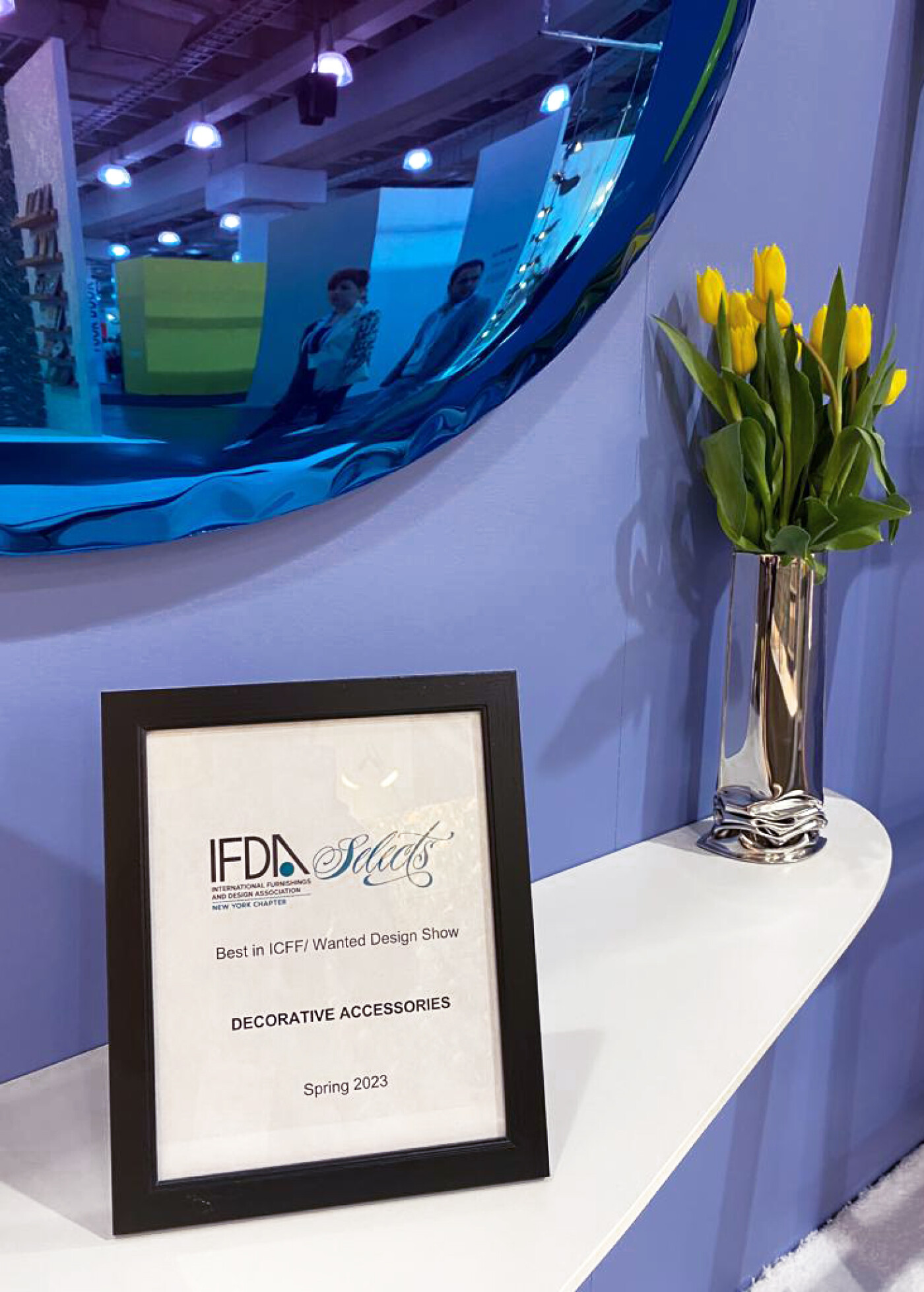 Zieta Studio prize awarded for the stand during ICFF fairs