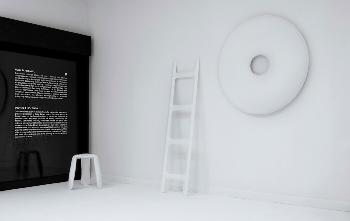 white matt objects by zieta studio