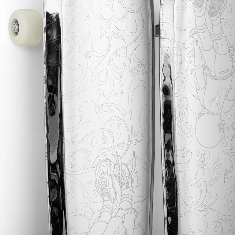 PICTURE OF BOLID COLLABORATION OF OSKAR ZIĘTA AND JAMES JEAN
