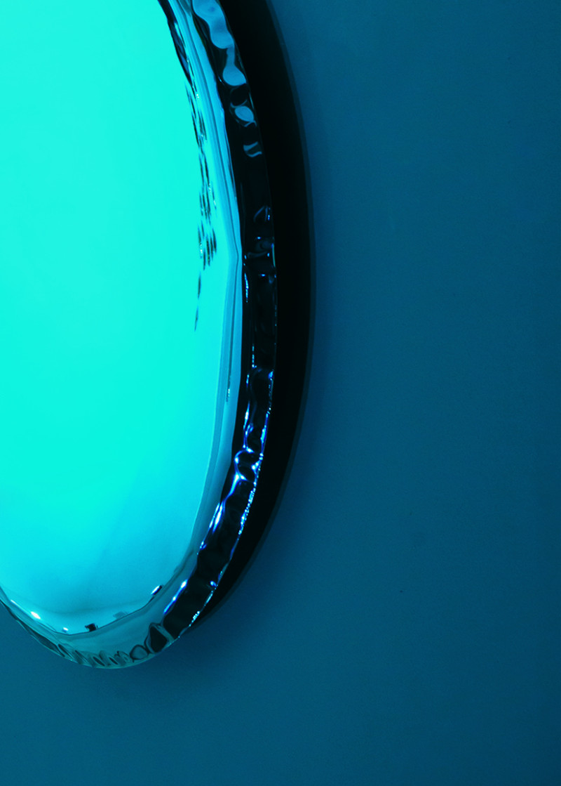 Blue gradient mirror deals