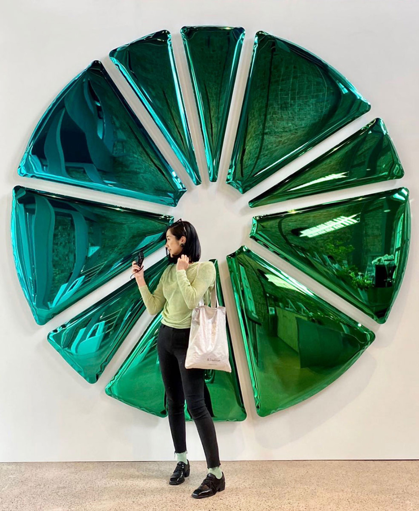 mirror nucleus art object