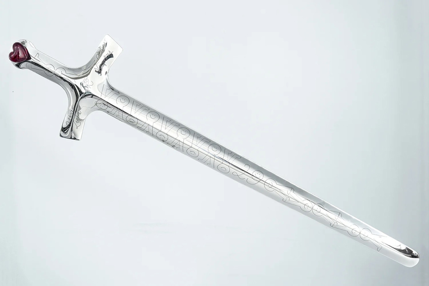 KTR FiDU sword inflated steel trophy