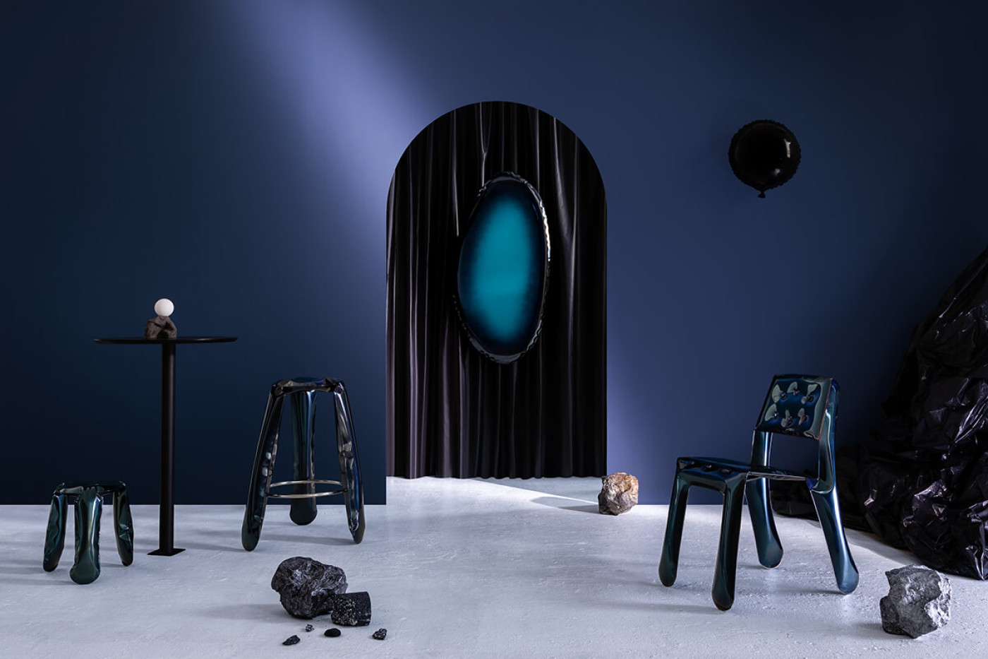 Zieta Heat Collection products Plopp, Chippensteel, Tafla O
