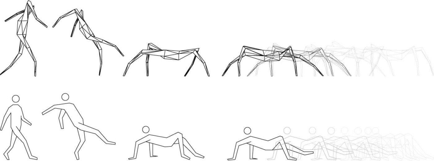 Gliederfüßer Oskar Zięta spider sculpture