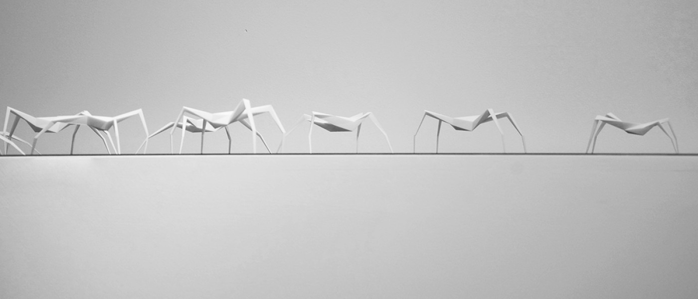 Gliederfüßer Oskar Zięta spider sculpture