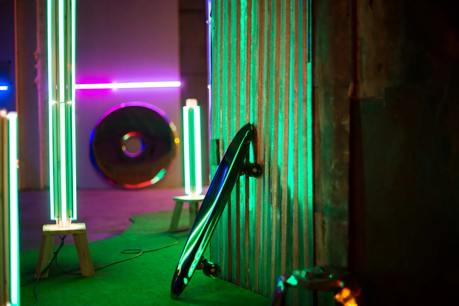 BOLID ZIETA WALL DECORATION IN NEON LIGHTS